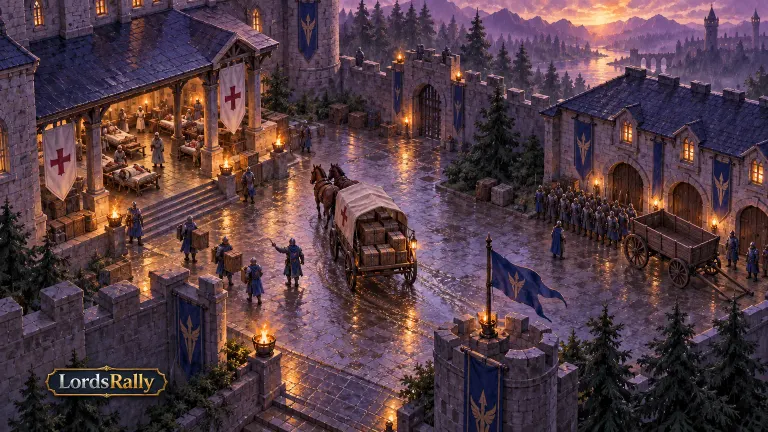 Troop Budget: Train or Heal First?