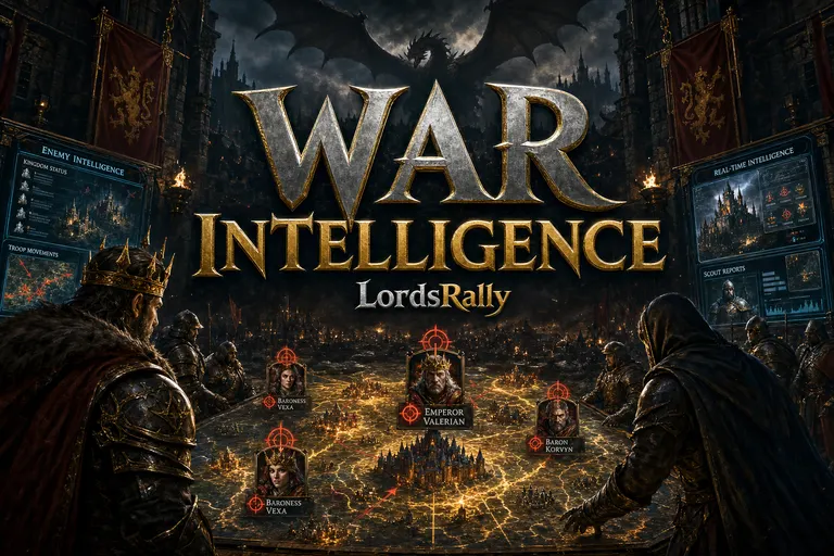 Lords Mobile’da !baronsahipleri ve !imparatorsahipleri ile Ünvan Sahiplerini Takip Edip Hedef Önceliklendirme