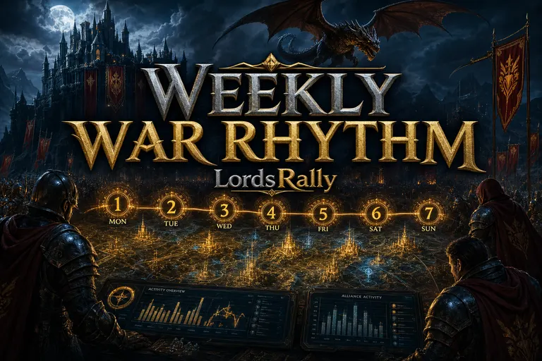 Lords Mobile’da !bilgi ile Düşmanın Haftalık Aktivite Ritmini Çıkarma Rehberi